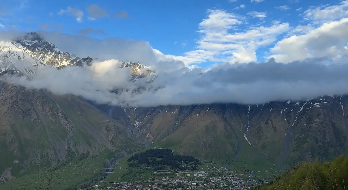 Views from Gergeti